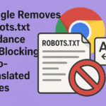 Google Drops Robots.txt Rule for Auto-Translated Pages