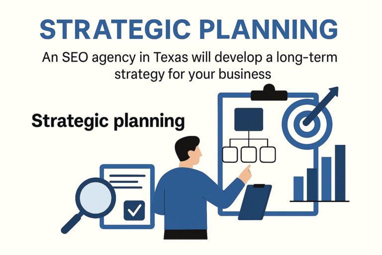 we do Strategic Planning as a seo company in Texas