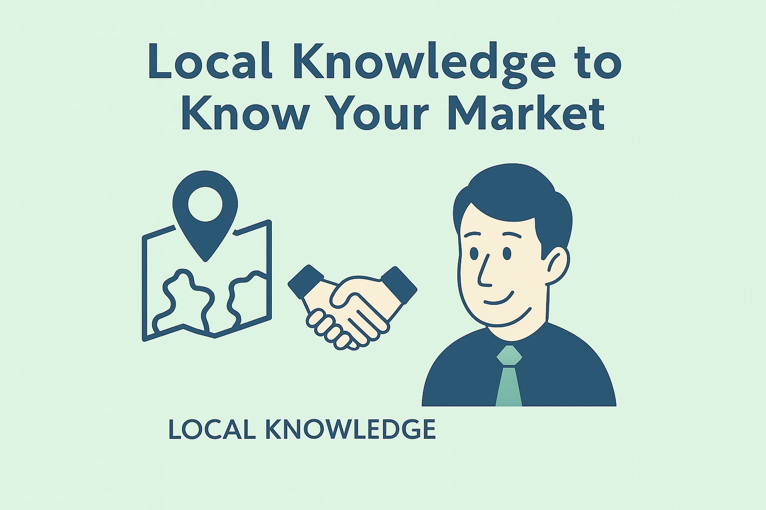 local knowledge to know your market