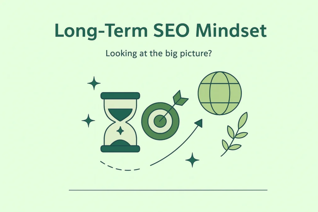 long term seo mindset