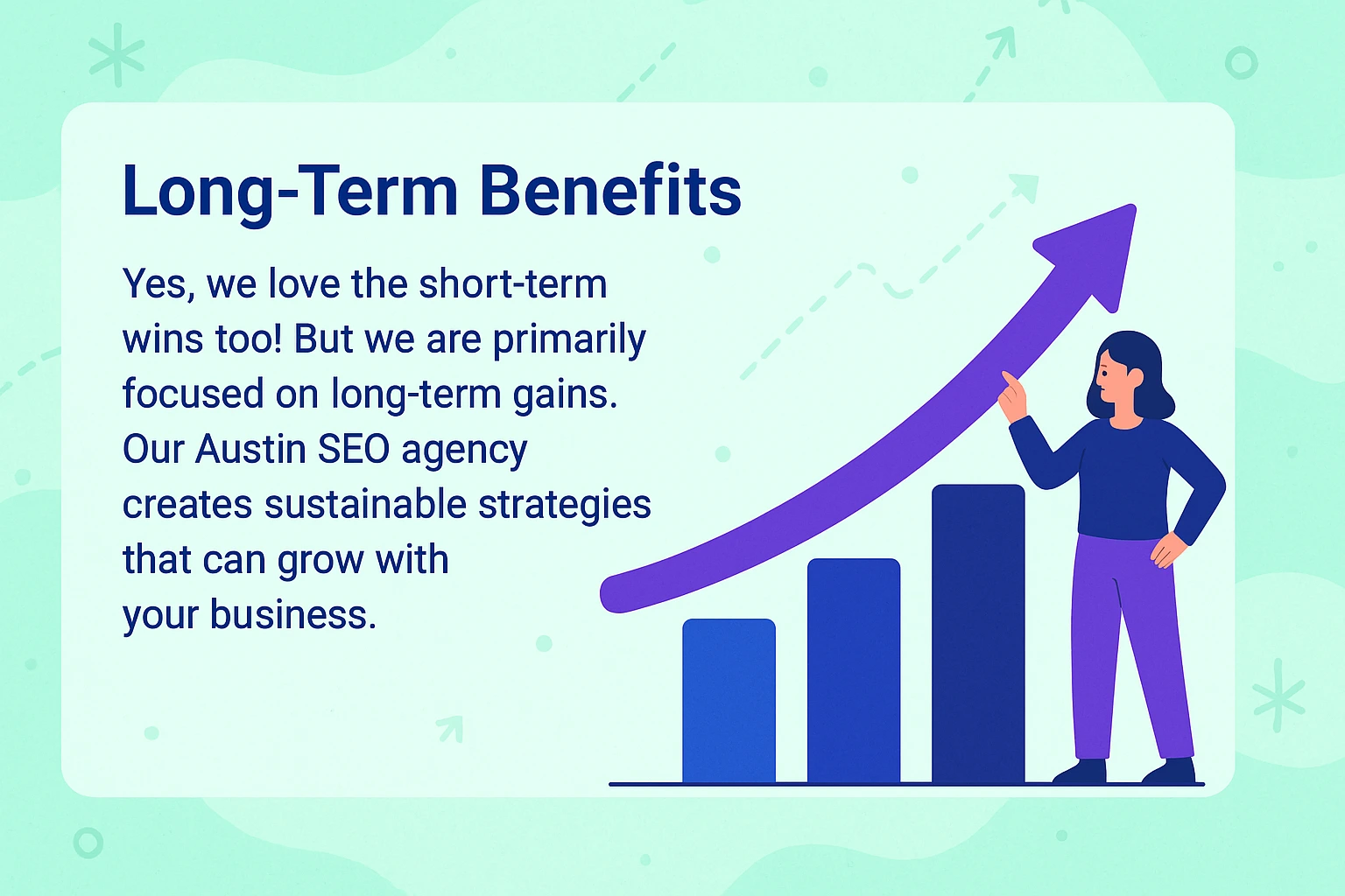 seo is a long term benefit