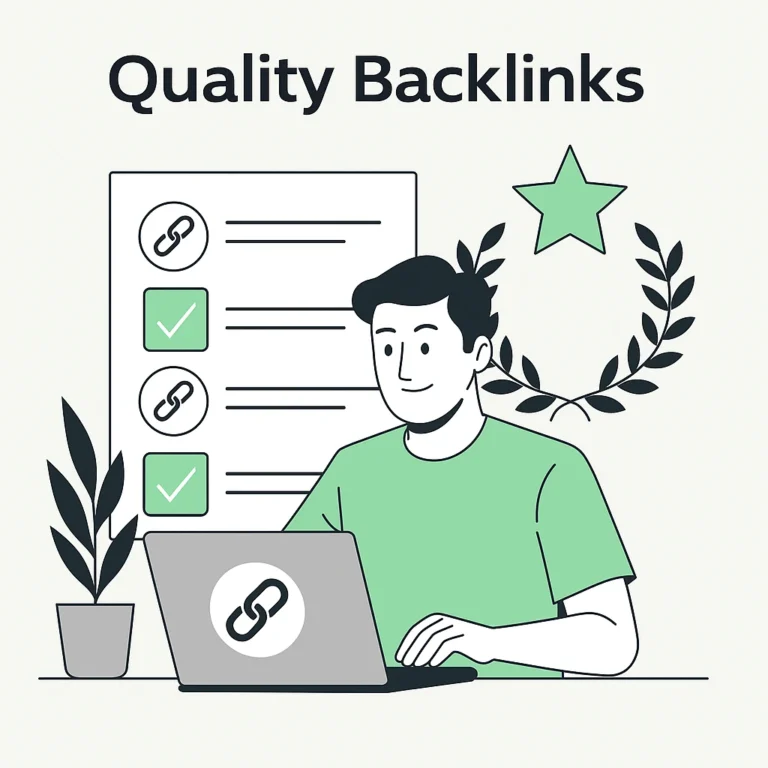 we make only quality backlinks